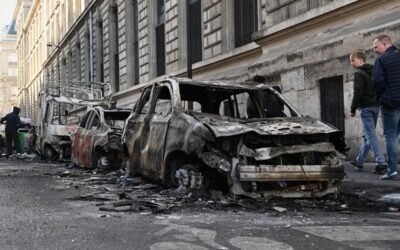 French police arrest 1,800 after violent protests nationwide French police arrest 1,800 after violent protests nationwide