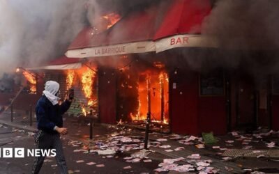 Violent clashes, looting and buildings ablaze in France as over 1,200 arrested after protests Violent clashes, looting and buildings ablaze in France as over 1,200 arrested after protests