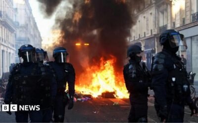 Macron calls for 'calm and order' after riots across France Macron calls for 'calm and order' after riots across France