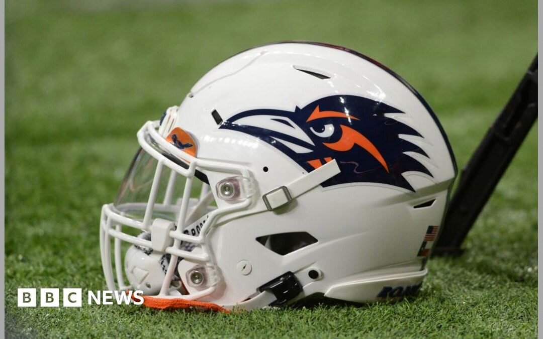 US airman dies as daredevil descent goes wrong before Texas college football game US airman dies as daredevil descent goes wrong before Texas college football game