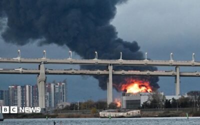 Oil facilities hit in deadly overnight attack on St Petersburg Oil facilities hit in deadly overnight attack on St Petersburg