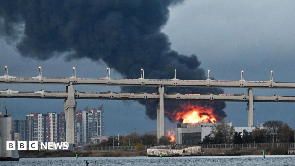 Oil facilities hit in deadly overnight attack on St Petersburg Oil facilities hit in deadly overnight attack on St Petersburg